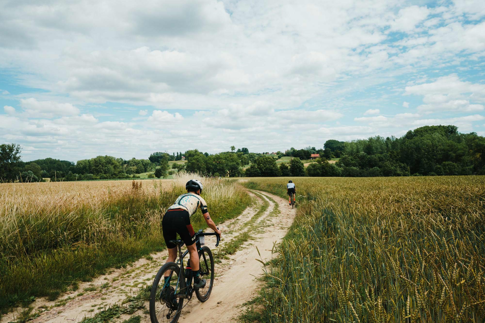 Gravel mee tijdens de eerste editie van Flanders Gravel Kemmelberg