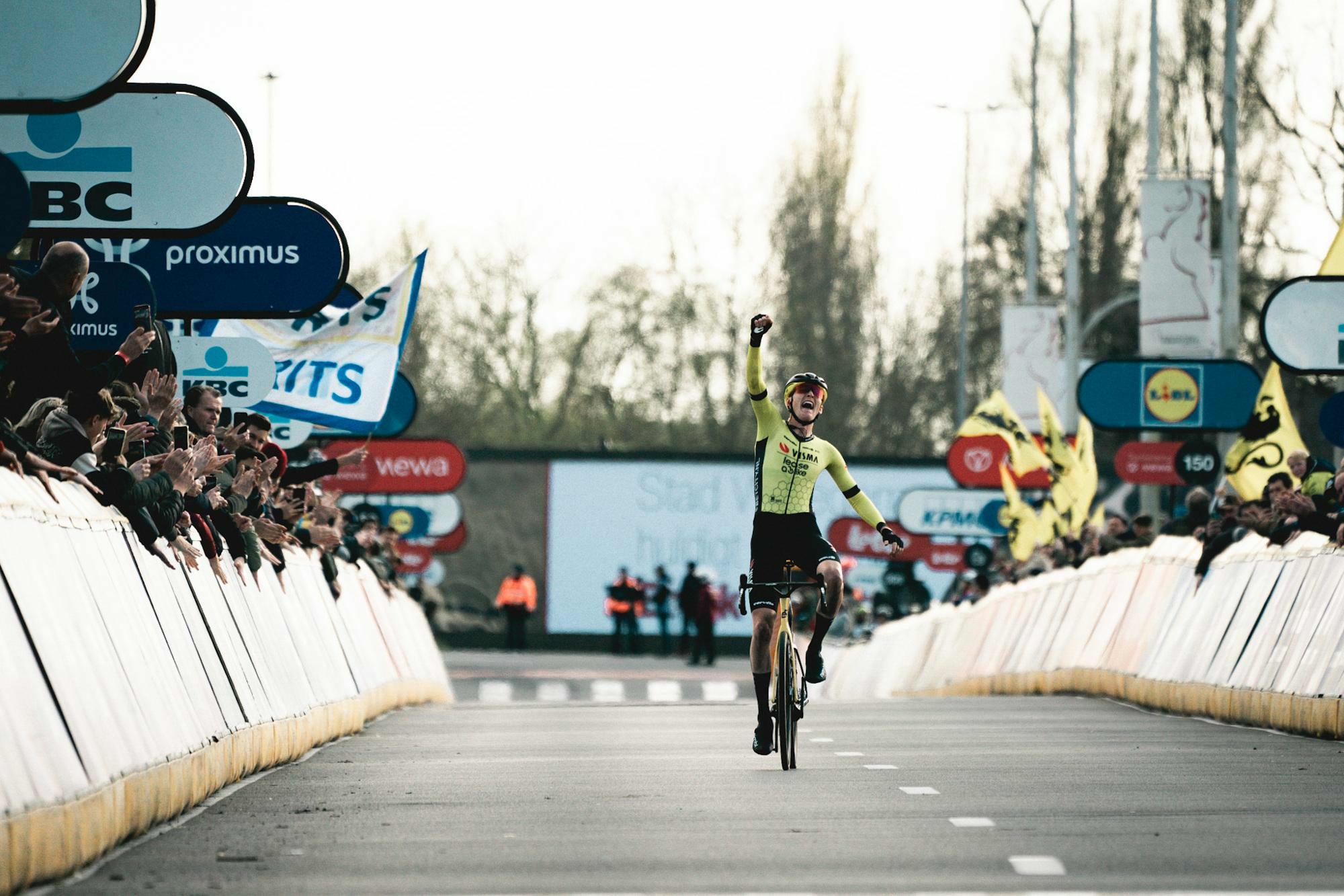 Jorgenson pakt eerste klassieke zege in Waregem