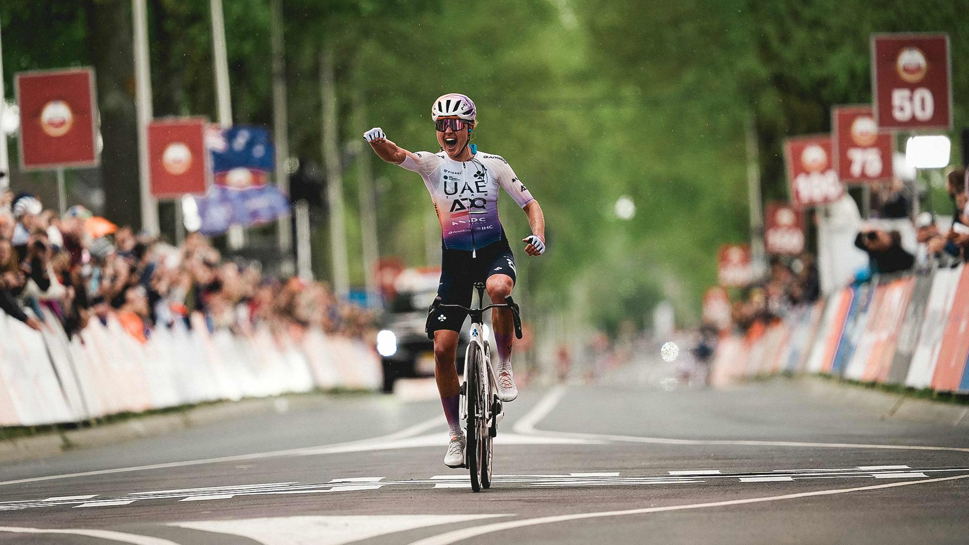 Blasi soleert naar overwinning in Amstel Gold Race